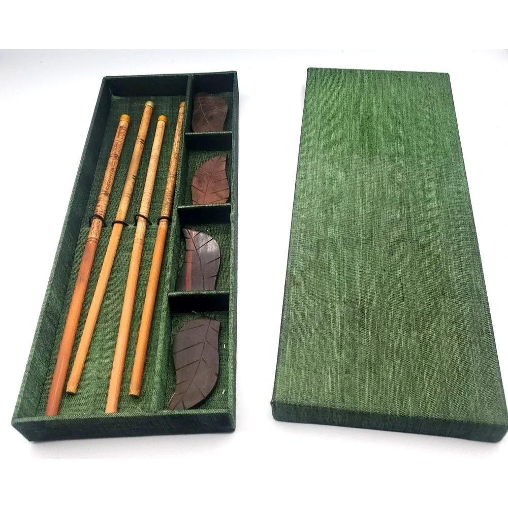 Japanese Chopsticks Lacquered Wood 9